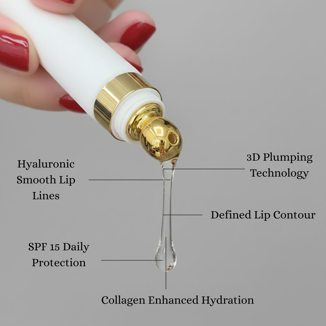 3D VOLUME LIP GEL WITH SPF 15