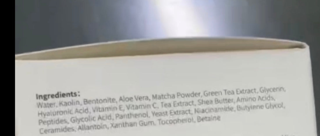 MATCHA MASQUE