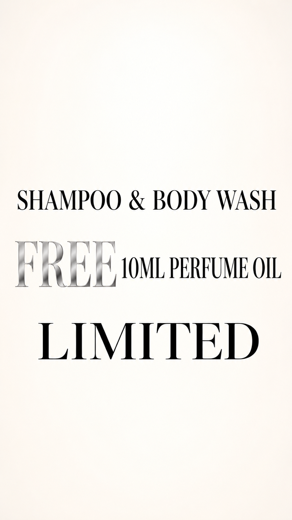 SHAMPOO AND BODY WASH BUNDLE TIKTOK LIVE